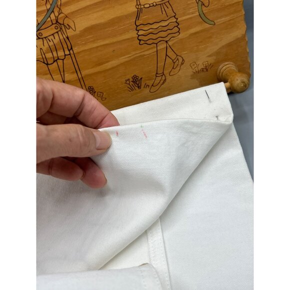 Vtg Wooden Towel Holder Maypole Dancing Plaque With Embroidered Recipe TeaCloth - Picture 5 of 14